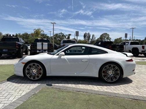 White 2014 Porsche 911 Carrera 4S