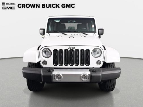 White 2015 Jeep Wrangler Unlimited Sahara