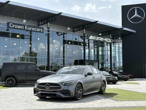 Selenite Gray Metallic 2023 Mercedes-Benz C-Class C 300 4MATIC