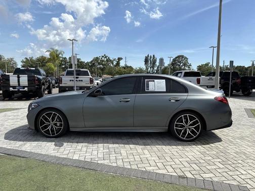 Gray 2023 Mercedes-Benz C-Class C 300 4MATIC