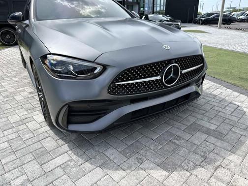 Gray 2023 Mercedes-Benz C-Class C 300 4MATIC