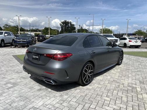 Gray 2023 Mercedes-Benz C-Class C 300 4MATIC