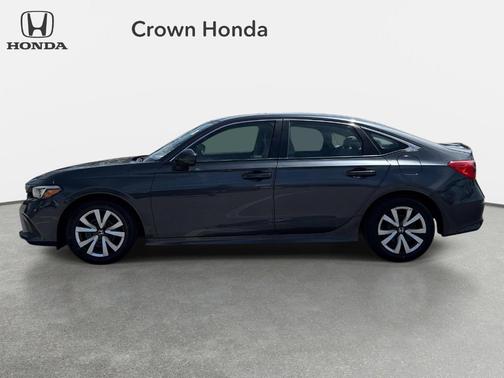 Gray 2022 Honda Civic LX