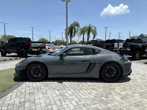 Gray 2024 Porsche 718 Cayman GT4 RS