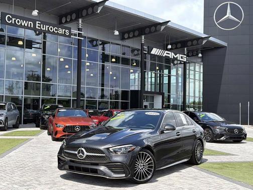 Gray 2026 Mercedes-Benz C-Class C 300
