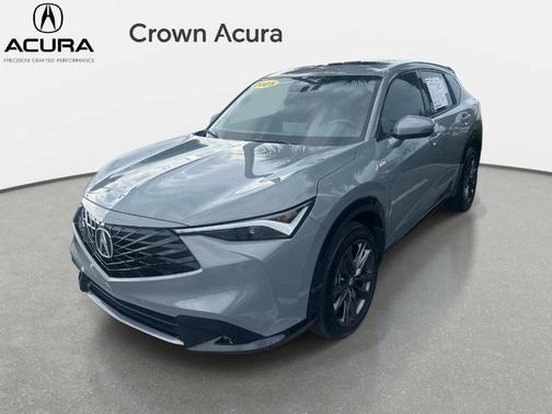 Gray 2025 Acura ADX A-Spec
