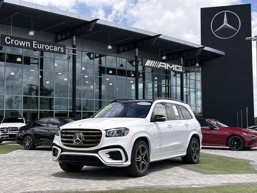 White 2026 Mercedes-Benz GLS 450 4MATIC
