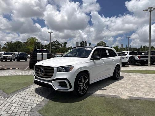 White 2026 Mercedes-Benz GLS 450 4MATIC