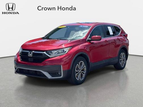Red 2022 Honda CR-V EX-L