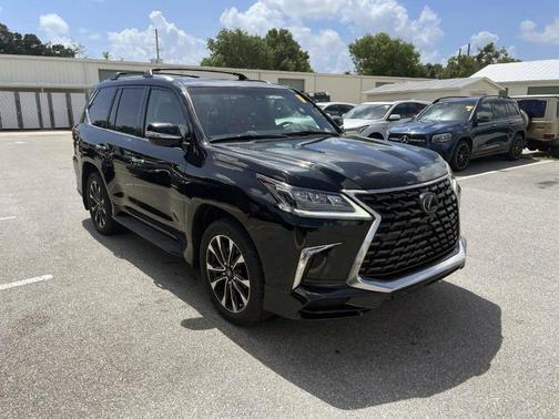Black 2021 Lexus LX 570 Three-Row