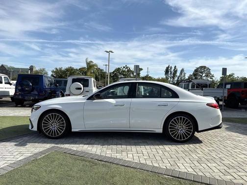 White 2026 Mercedes-Benz E-Class E 450 4MATIC