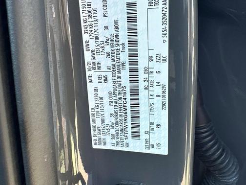 2021 Ford F-150 Raptor