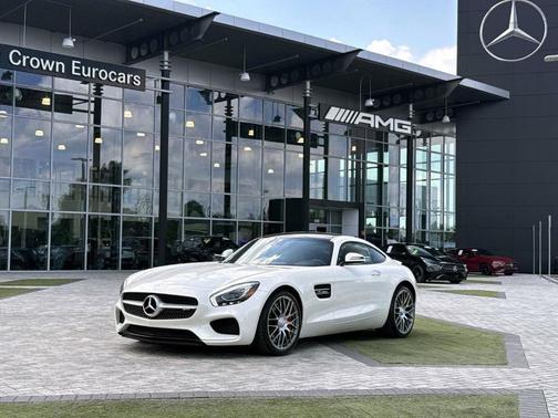 designo Diamond White Metallic 2016 Mercedes-Benz AMG GT AMG GT S