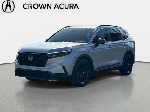 Gray 2023 Honda CR-V Hybrid Sport