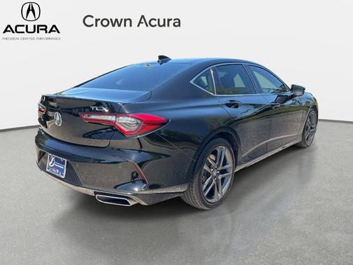 Black 2025 Acura TLX Technology