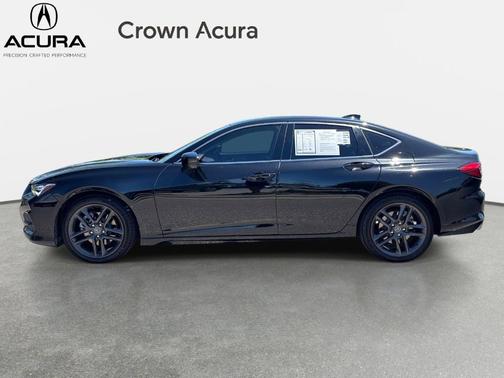 Black 2025 Acura TLX Technology