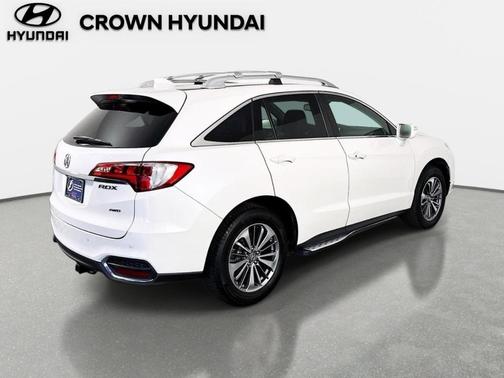 White 2017 Acura RDX Advance Package