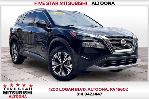 Black 2021 Nissan Rogue SV