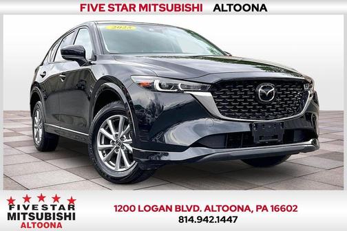 Jet Black Mica 2025 Mazda CX-5 2.5 S Preferred Package