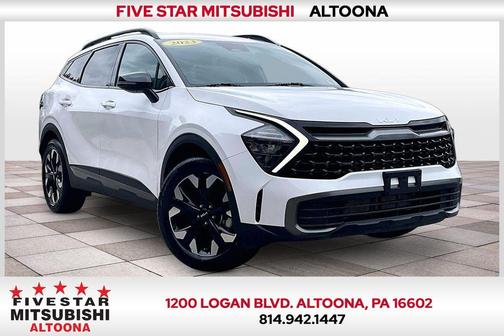 Glacial White Pearl 2023 Kia Sportage X-Line