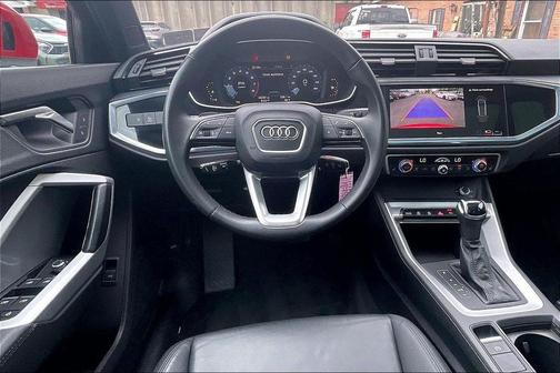 Progressive Red 2025 Audi Q3 45 S line Premium