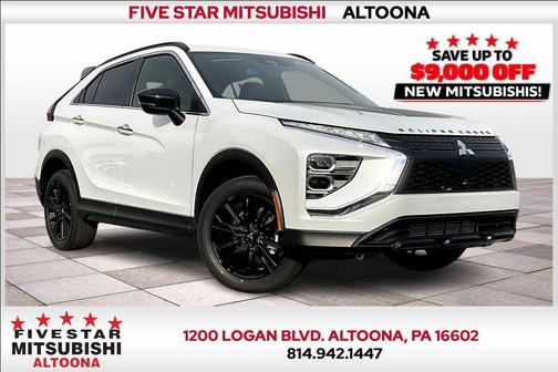 White Diamond 2026 Mitsubishi Eclipse Cross Black Edition