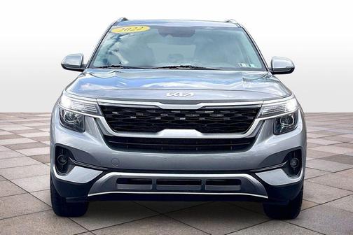 Steel Gray 2022 Kia Seltos EX