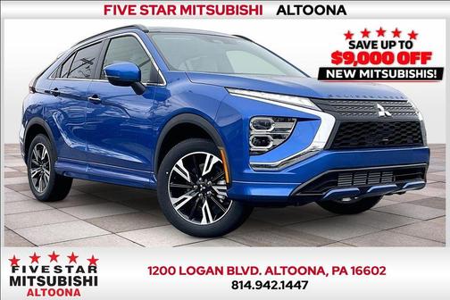 Lightning Blue Metallic 2026 Mitsubishi Eclipse Cross SEL
