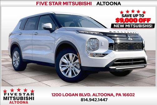 White Diamond 2026 Mitsubishi Outlander ES