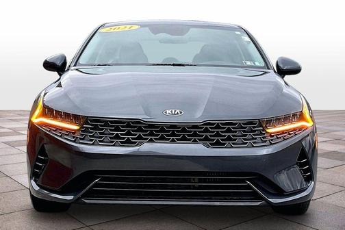 Gravity Gray 2021 Kia K5 LXS