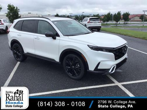 Platinum White 2026 Honda CR-V Hybrid Sport Touring