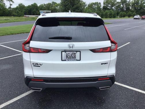 Platinum White 2026 Honda CR-V Hybrid Sport-L