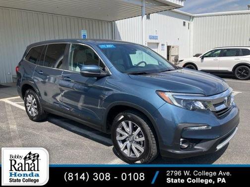 Obsidian Blue Pearl 2021 Honda Pilot EX