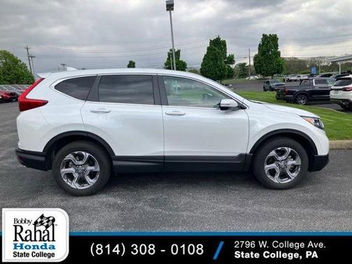 Platinum White 2019 Honda CR-V EX-L