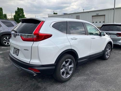 Platinum White 2019 Honda CR-V EX-L