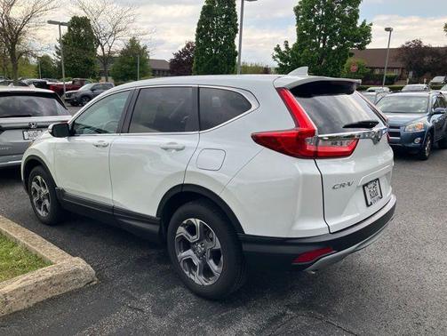 Platinum White 2019 Honda CR-V EX-L