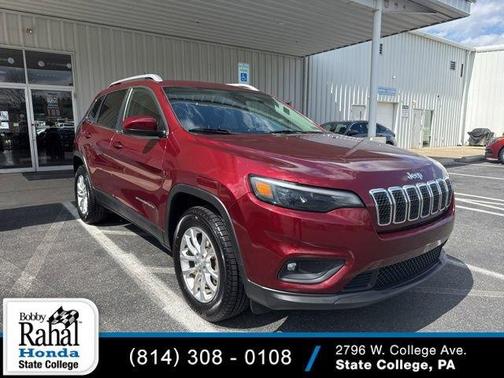 Velvet Red Pearlcoat 2019 Jeep Cherokee Latitude