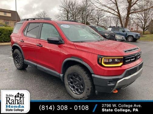 Radiant Red 2026 Honda Passport TrailSport Blackout