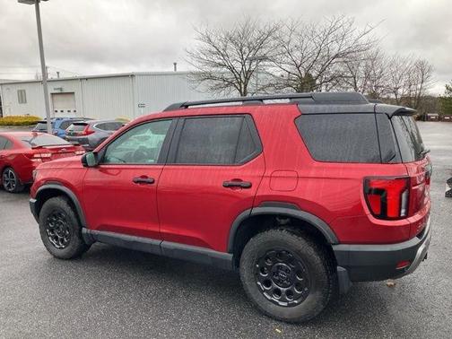 Radiant Red 2026 Honda Passport TrailSport Blackout
