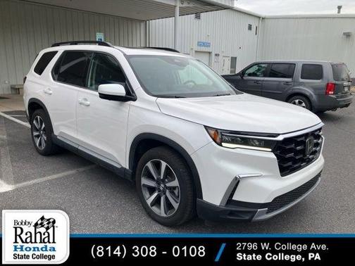 Platinum White Pearl 2025 Honda Pilot Elite