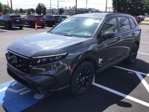 Meteorite Gray 2026 Honda CR-V Hybrid Sport