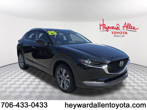 Jet Black Mica 2025 Mazda CX-30 2.5 S Preferred Package
