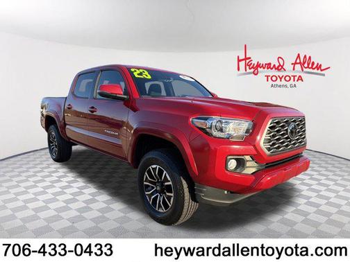 Barcelona Red Metallic 2023 Toyota Tacoma TRD Sport