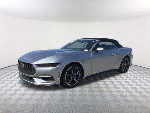 Iconic Silver Metallic 2025 Ford Mustang EcoBoost Premium