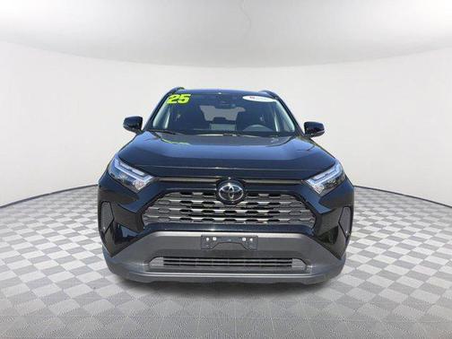 Midnight Black Metallic 2025 Toyota RAV4 Hybrid LE
