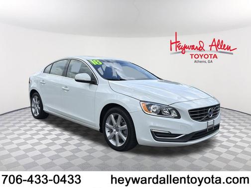 Ice White 2016 Volvo S60 T5 Drive-E Premier