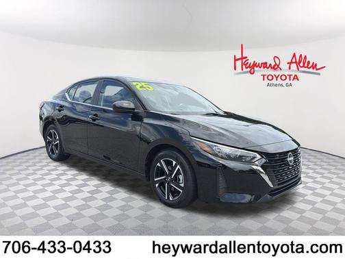 Super Black 2025 Nissan Sentra SV