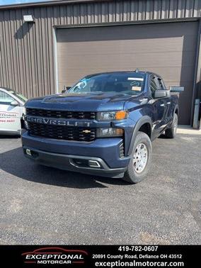 Northsky Blue Metallic 2020 Chevrolet Silverado 1500 Custom