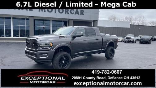 2022 RAM 3500 Limited Mega Cab 4x4 6'4' Box