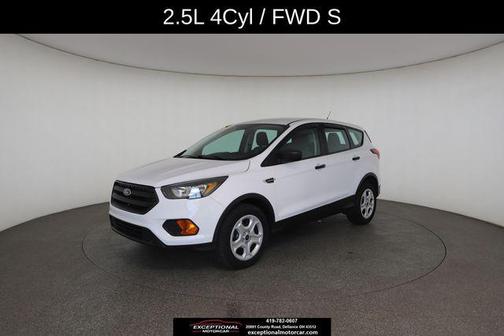 OXFORD WHITE 2019 Ford Escape S
